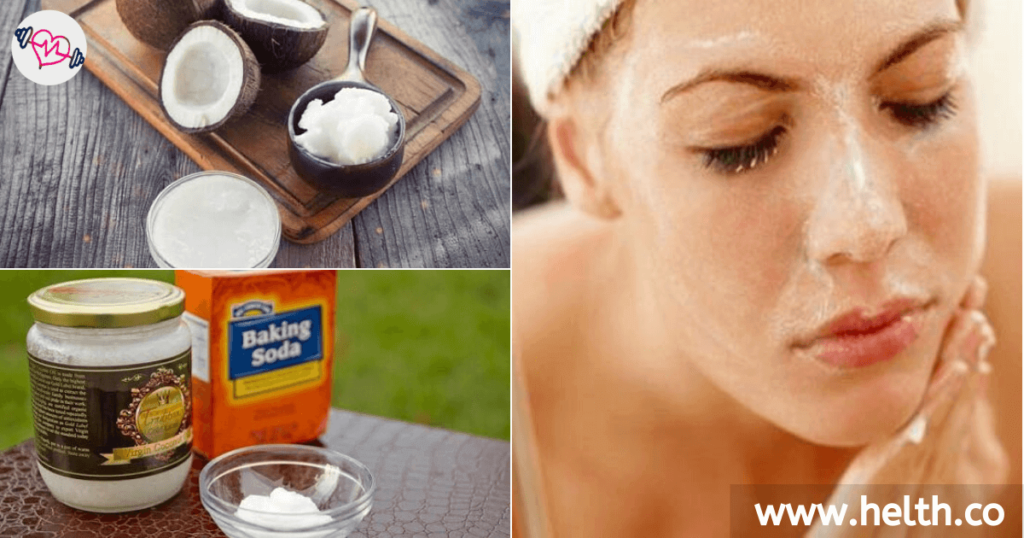 Baking Soda Coconut Oil Scrub